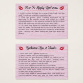 Pink - Tips & Tricks - How To Apply - LipSense (Front & Back)