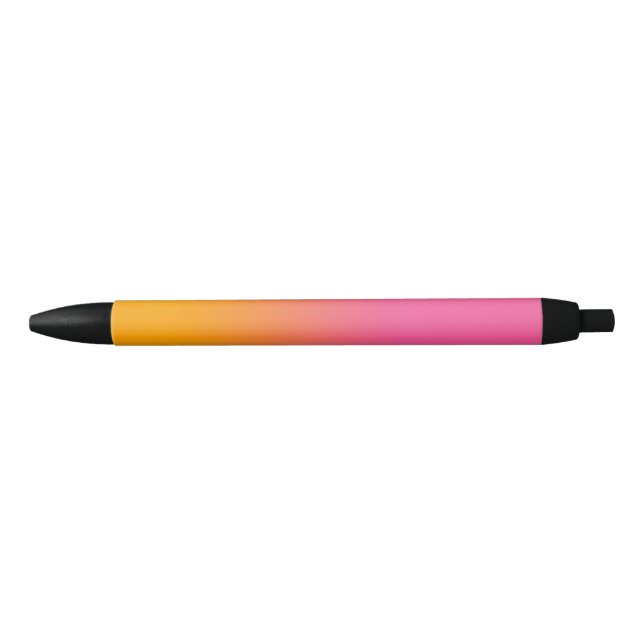 Pink To Orange Gradient Ombre Pen (Front)