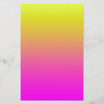 Pink to Yellow Gradient Gradation Sunset Beach Sun