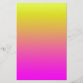 Pink to Yellow Gradient Gradation Sunset Beach Sun