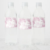 Pink Toile Safari Baby Shower 