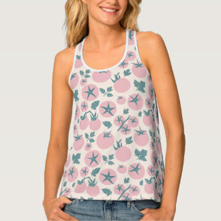 Pink Tomatoes Tank Top