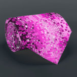 Pink Tones Disco Glitter Print Tie<br><div class="desc">Elegant pink tones disco glitter and sparkles pattern print.</div>