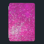 Pink Tones Retro Glitter And Sparkles 2 iPad Mini Cover<br><div class="desc">Elegant pink tones glitter and sparkles</div>
