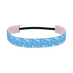 pink tools headband