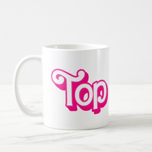 Pink Top Coffee Mug