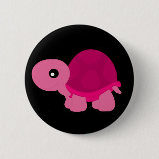 Pink Tortoise Button
