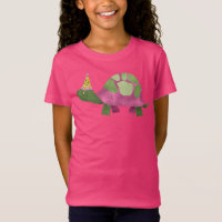 Pink Tortoise Shirt | Turtle Birthday