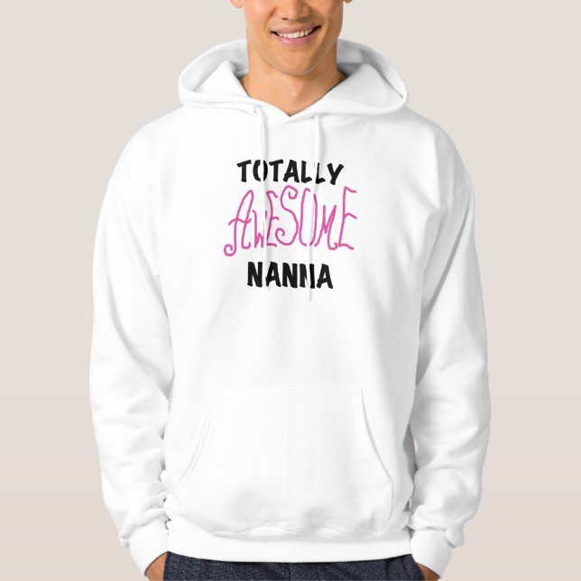 Pink Totally Awesome Nanna T-shirts and Gifts (Front)