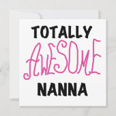 Pink Totally Awesome Nanna T-shirts and Gifts (Front)
