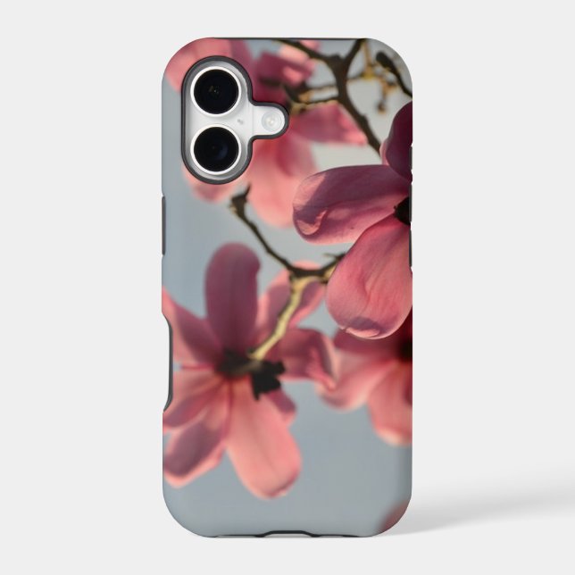 Pink Tree Blossom Photo Case-Mate iPhone Case (Back)