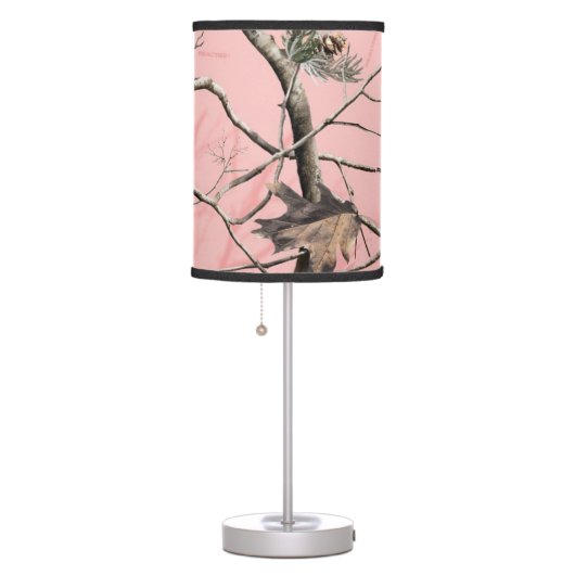 Pink Tree Camo Lamp (Right)