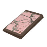 Pink Tree Camo Wallet at Zazzle