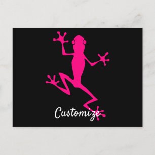 Pink Tree Frog Thunder_Cove Postcard