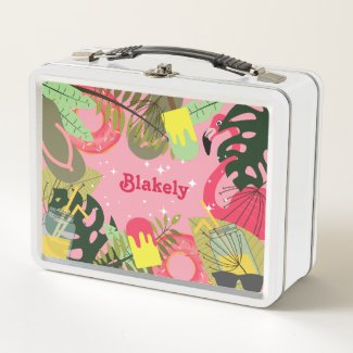 Pink, trendy, girly custom name