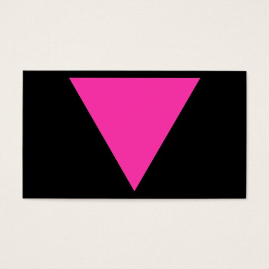 pink triangle (Front)