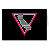 pink triangle california stripes (Front Horizontal)