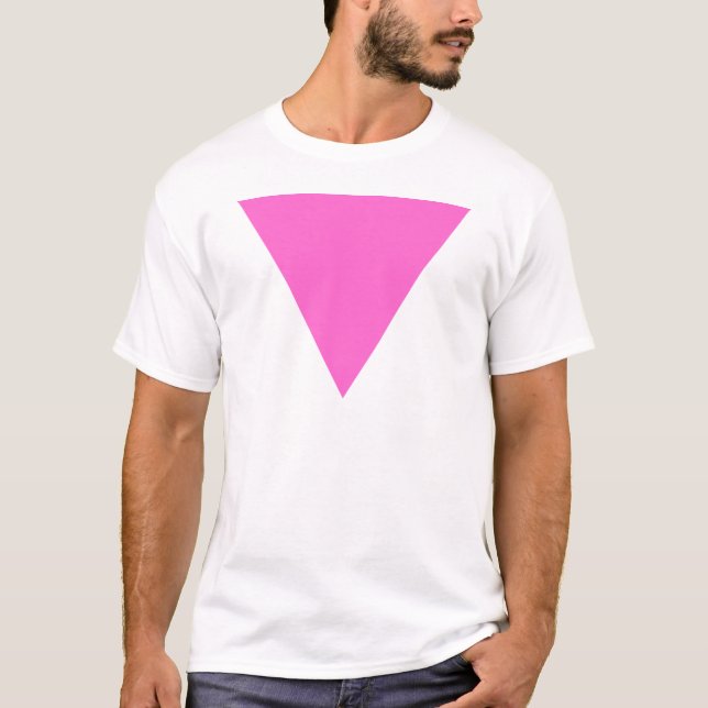 Pink Triangle T-Shirt (Front)