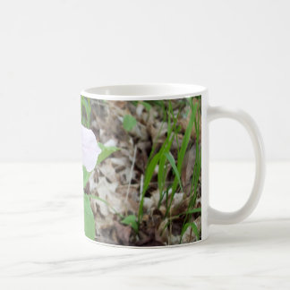 Pink trillium coffee mug