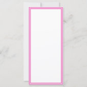 Pink Trimmed Border Template (Back)