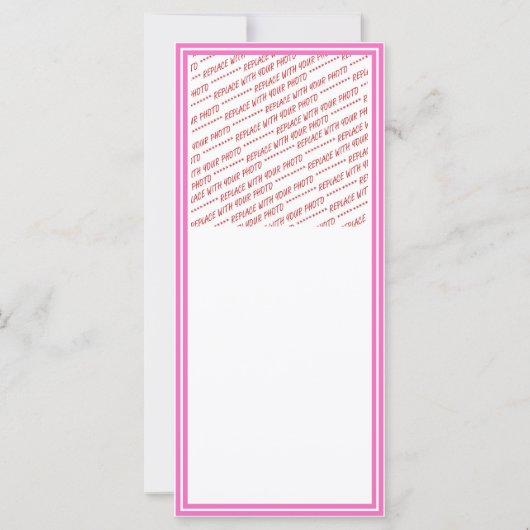 Pink Trimmed Border Template (Front)