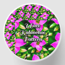 Pink Tropical Flowers Pattern