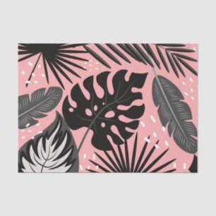 Pink Tropical Tissue Paper