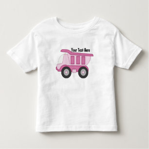 Pink Truck (Personalized) Toddler T-shirt