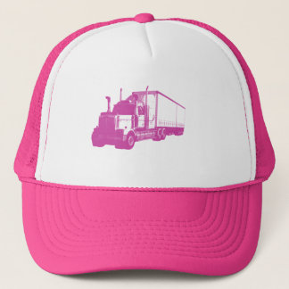 Pink Truck Trucker Hat