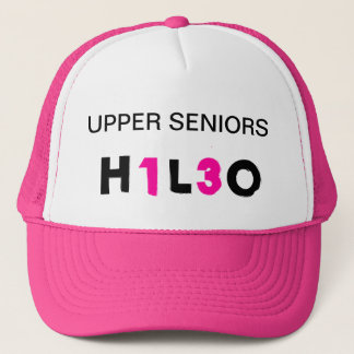PINK TRUCKER HAT