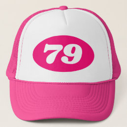 Pink trucker hat women&#39;s 79th Birthday party!