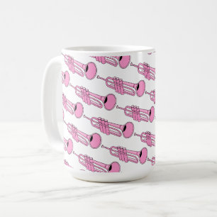 Pink Trumpet Mug