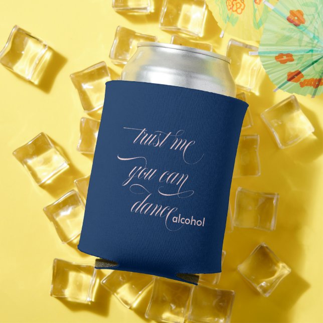 Pink Trust me you can dance Bachelorette weekend Cooler (In Situ Summer)