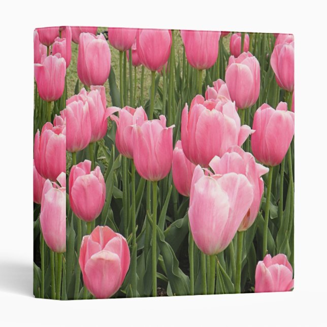 Pink Tulip Binder (Front/Spine)
