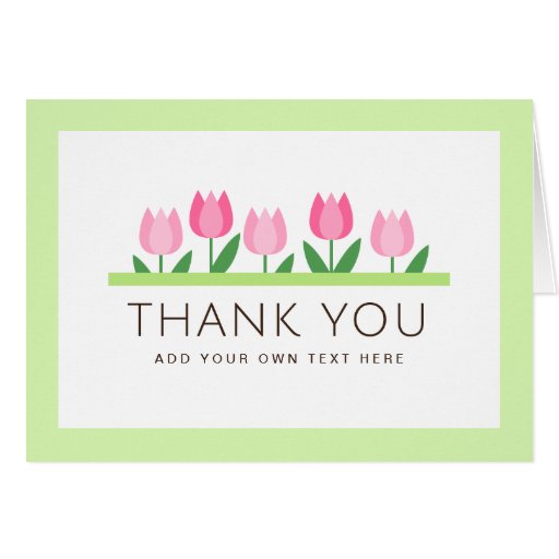 Fresh 22 Border Thank You Card