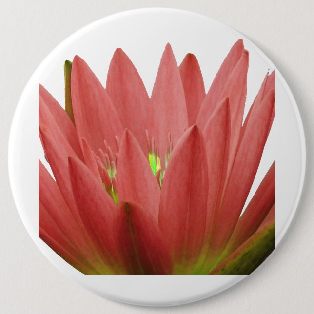 Pink Tulip Button (Front)