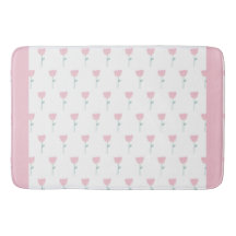 Pink Tulip Floral Minimalistic Simple Girly Cute