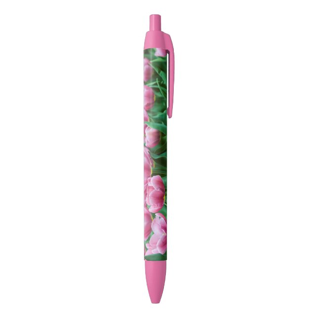 Pink Tulip Flowers Pen (Bottom (Vertical))