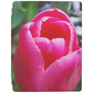 Pink Tulip iPad Smart Cover