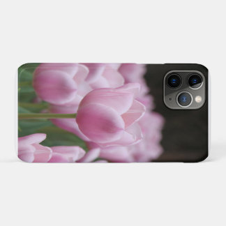 Pink tulip iPhone Case