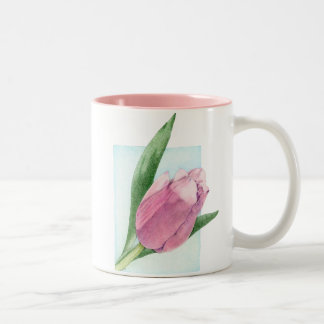 Pink Tulip Mug