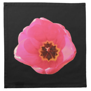Pink Tulip Napkin