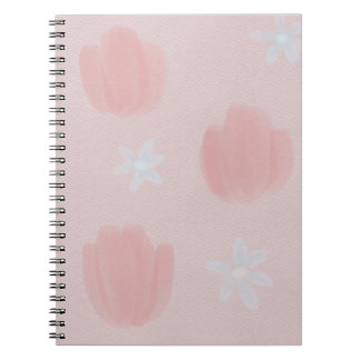 Pink Tulip Notebook
