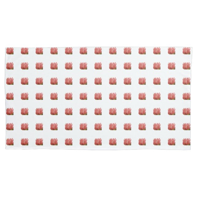 Pink Tulip Pillow Case (Front-Left)