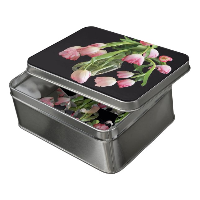 Pink Tulip Puzzle (Lid Open)