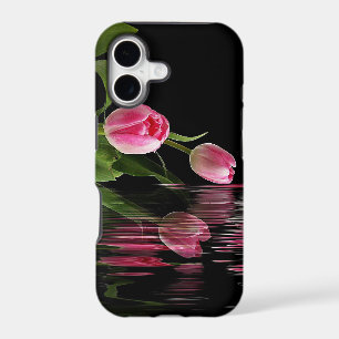Pink Tulip Reflection iPhone 17 Case
