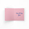 Pink Tulip Tulips Floral Flowers Watercolor Card