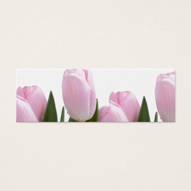 Pink Tulip Wedding Favor (Front)