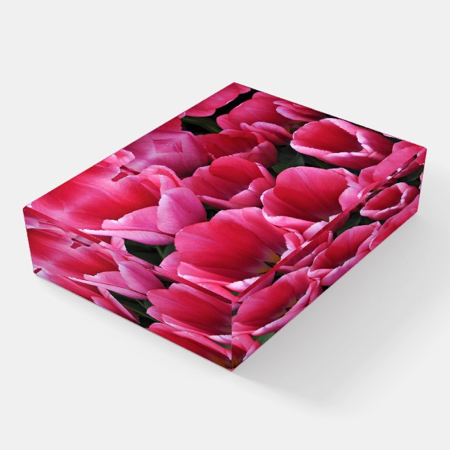 Pink tulips beauty     paperweight (Angled)