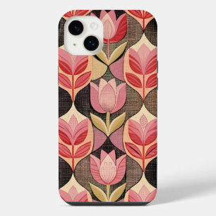 Pink Tulips iPhone 14 Plus Case